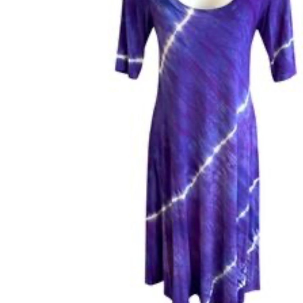 Karen Kane Faux Wrap Drape dress